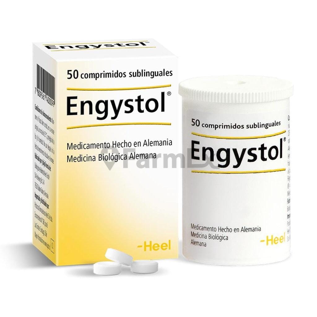 Engystol x 50 comprimidos Farmex-Fonasa-Persistente
